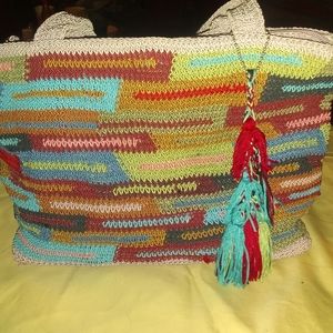 Stone Mountain Multicolored Handbag